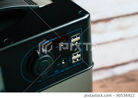 Power outage caused by power shortage, power saving 90536922