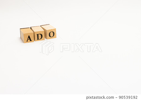 English words alphabet words ADO 90539192