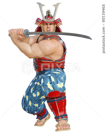 Red armor warrior 90539468