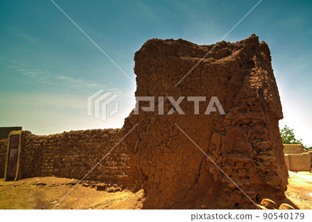 Ruins of city wall in Zinder, Niger Ruins of city wall in Zinder, Niger 90540179