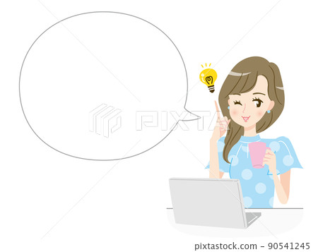 時興的少婦和講話泡影解釋 90541245