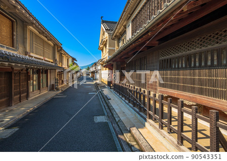愛媛縣重電研內子街景 90543351