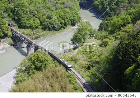 長野縣飯田市空三浦天龍峽 90543545