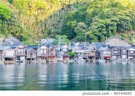 京都府伊根町，受歡迎的旅遊勝地，伊根船屋 90544095