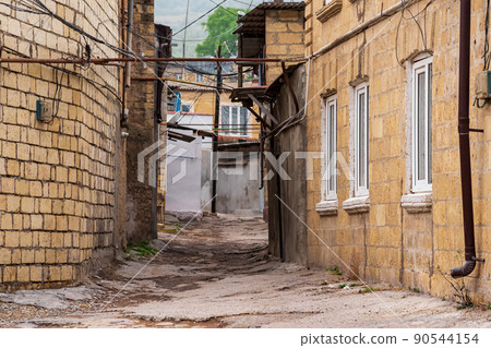 street in the historical center in Derbent, Dagestan 90544154
