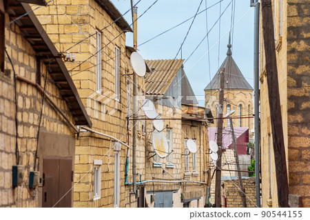 mahallas in Derbent, ancient streets of the historical center of the city, Dagestan 90544155