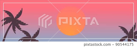 Sunset sea background landscape wallpaper banner sunset Sunset sea background landscape wallpaper banner sunset 90544175