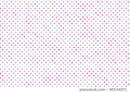 Multicolor background, colorful vector texture with circles. Splash effect banner. Dotted abstract illustration with blurred drops of rain. Seamless pattern for fabric, textile 90544971
