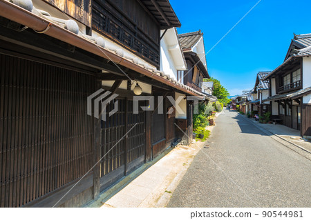 愛媛縣重電軒宇町街景 愛媛縣重電軒宇町街景 90544981