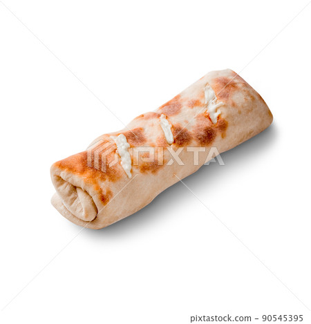 Ciabatta Rolls on a White Background 90545395