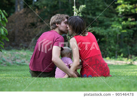 Beautiful family moment Beautiful family moment 90546478