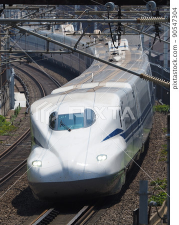 Shinkansen N700S J21 formation near Yamashina Shinkansen N700S J21 formation near Yamashina 90547304