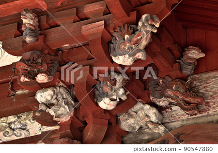 Misato Town, Saitama Prefecture, the god of sake, the guardian deity of Mika Shrine 90547880