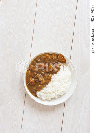 Curry and rice Curry and rice 90549055