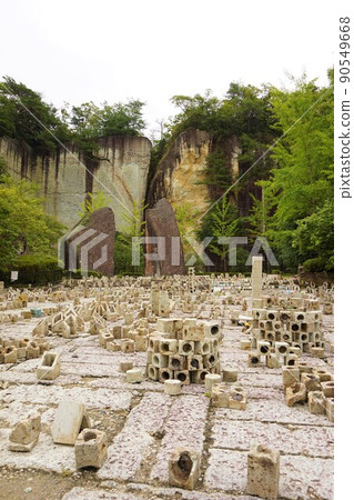 Oya stone object Oya stone quarry site Oya park Oya temple 90549668