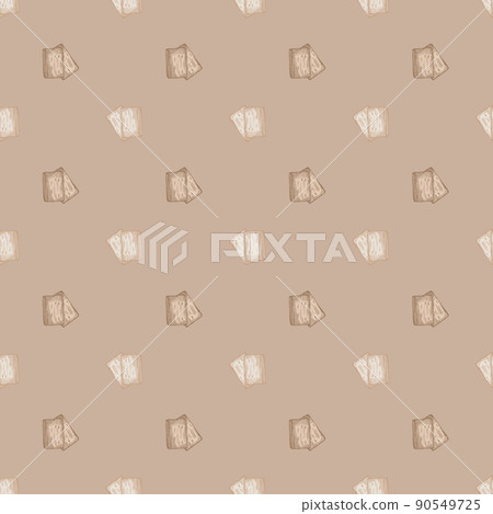 Football cards engraving seamless pattern. Vintage background sport topic in hand drawn style. 90549725