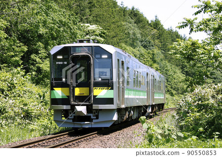 Hakodate Main Line ordinary train H100 DECMO Hokkaido Shinkansen parallel conventional line bus conversion abolished 90550853