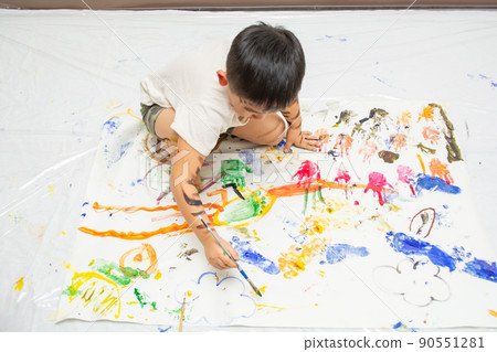 Kids graffiti play Kids graffiti play 90551281