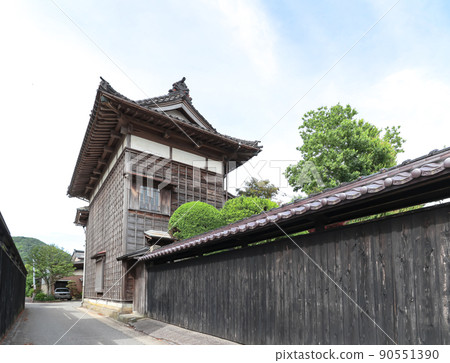 Castle Town Murakami Black Fence Street (Anzenkoji) and Romantei 90551390