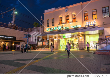 《東京》上野站/夜景 《東京》上野站/夜景 90551496