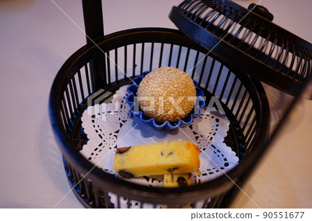 中國食物芝麻餃子 中國食物芝麻餃子 90551677