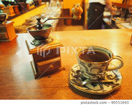 A fashionable cafe in Furano Prince 90551693