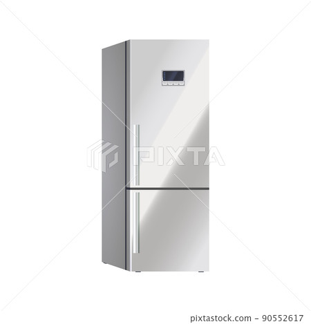 Refrigerator or fridge, vector icon or clipart. Refrigerator or fridge, vector icon or clipart. 90552617
