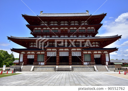 Main hall of Yakushiji Temple Main hall of Yakushiji Temple 90552762