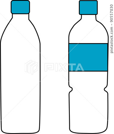 PET瓶裝水的插圖素材 PET瓶裝水的插圖素材 90557830