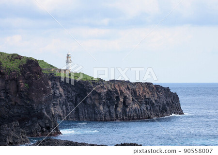 Miyakejima Cape Satado Cape Satado Lighthouse 90558007