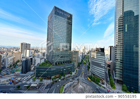 Nagoya bird's-eye view [Nagoya scenery] 90558195