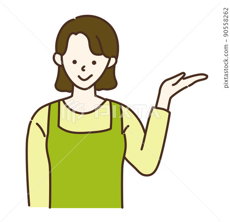 Agricultural girl pose variation 90558262