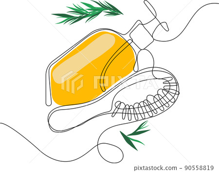 Minimal skin care concept natural herbal remedies Minimal skin care concept natural herbal remedies 90558819