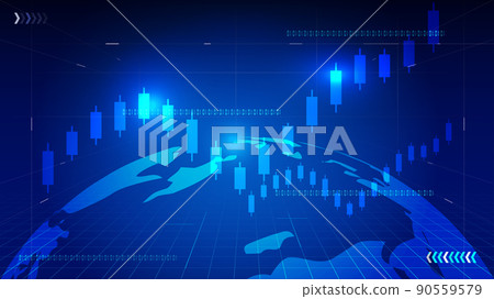 太空星空地球黎明金融資產胯市曲線深靛金融資產胯市股市科技有效地球箭頭金額元素 太空星空地球黎明金融資產胯市曲線深靛金融資產胯市股市科技有效地球箭頭金額元素 90559579