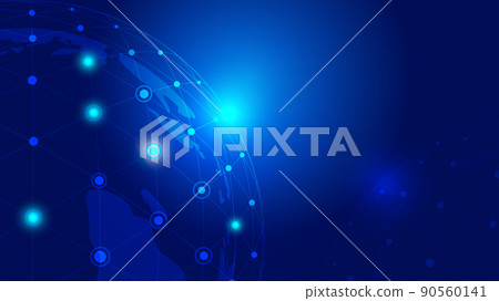 Vector vector bond composition, light earth science background, technology effective earth arrow amount element Vector vector bond composition, light earth science background, technology effective earth arrow amount element 90560141