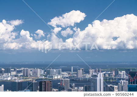 <<Tokyo>> Tokyo city image, early summer 90560244