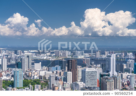 《東京》初夏的東京城市形象 90560254