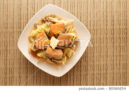 promptly-fried salmon 90560854