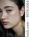 Freckle make-up woman 90561664