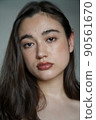 Freckle make-up woman 90561670