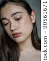 Freckle make-up woman 90561671