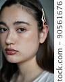 Freckle make-up woman 90561676