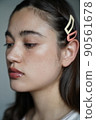Freckle make-up woman 90561678