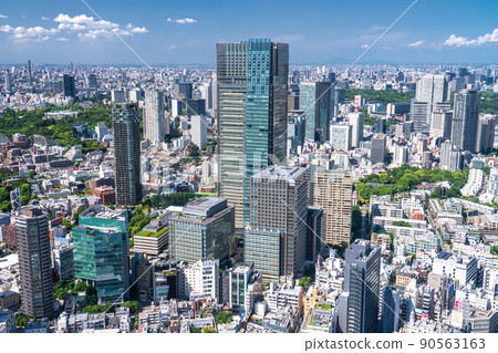 《東京》初夏的東京城市形象 90563163