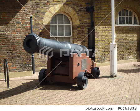 Cannon on display in England Cannon on display in England 90563332