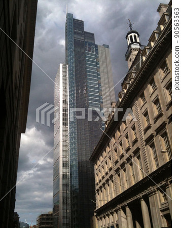 Skyscrapers in London, England Skyscrapers in London, England 90563563