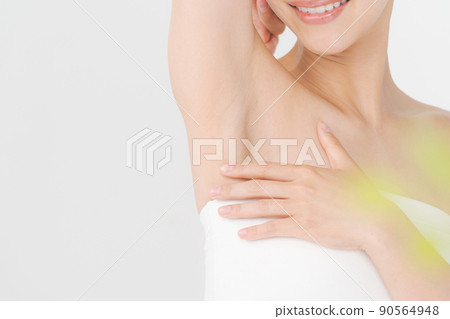 Beauty women in their 20s armpits 90564948