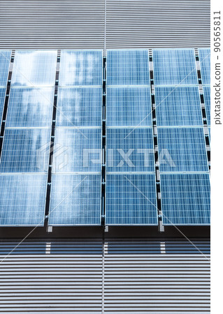 牆壁太陽能電池板 90565811