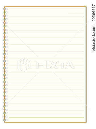 Note notebook A4 size vertical ruled line 90566217