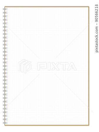 Note notebook A4 size vertical grid Note notebook A4 size vertical grid 90566218